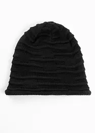 Nařasená čepice Beanie, bonprix