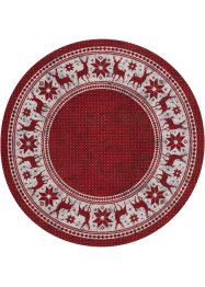 Kulatý koberec s vánočním motivem, bpc living bonprix collection