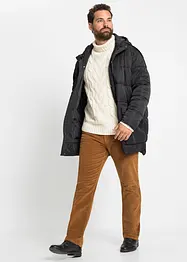 Svetr s rolákovým límcem a copánkovým vzorem, bonprix