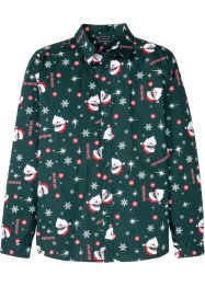 Košile Slim Fit s vánočním motivem, dlouhý rukáv, RAINBOW