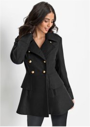 Krátký kabát ve vojenském stylu s podílem vlny, BODYFLIRT boutique