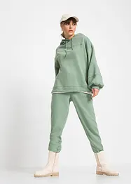 Oversize mikina s kapucí, z měkké bavlněné směsi, bonprix