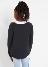 Dívčí triko a top (2dílná souprava), organická bavlna, bpc bonprix collection