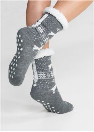 Hebké ponožky s medvídkovou podšívkou, bpc bonprix collection