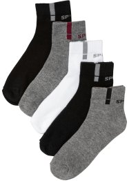 Sportovní ponožky (5 párů), z organické bavlny, bpc bonprix collection