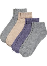 Nízké ponožky (4 páry), bpc bonprix collection