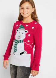 Pletený svetr pro dívky, bpc bonprix collection