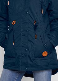 Vatovaná parka s umělou kožešinou, bpc bonprix collection