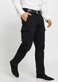 Strečové kalhoty s čistou bavlnou, Regular Fit, Straight, bonprix