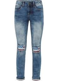Skinny džíny s detaily vlajek, RAINBOW