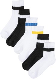 Krátké tenisové ponožky (6 párů), z organické bavlny, bpc bonprix collection