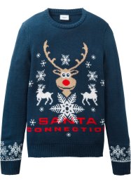 Pletený svetr s vánočním motivem, pro chlapce, bpc bonprix collection