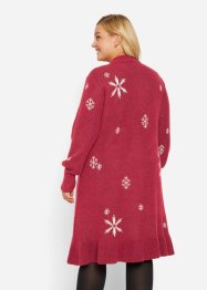 Pletené šaty se sněhovými vločkami, bpc bonprix collection