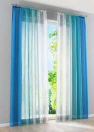 Záclona s barevným přechodem (2 ks), bpc living bonprix collection