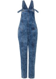Džínové kalhoty s laclem a dělícími švy, z organické bavlny, RAINBOW