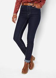 Strečové jeggings s širokou pohodlnou  pasovkou, bpc bonprix collection