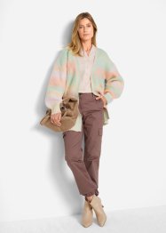 Dlouhý pletený kabátek s barevným přechodem, bpc selection