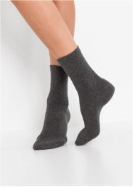 Ponožky s beztlakovým lemem (4 páry), organická bavlna, bpc bonprix collection