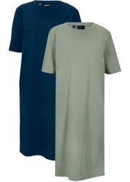 Úpletové šaty Oversize (2 ks v balení), bpc bonprix collection