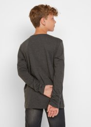 Chlapecké triko s dlouhým rukávem (2 ks), organická bavlna, bpc bonprix collection