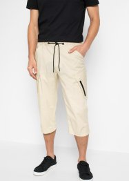 3/4 strečové kalhoty Papertouch, Regular Fit, bpc bonprix collection