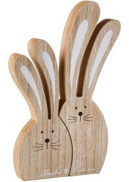 Velikonoční zajíc - dekorativní figurka (2dílná souprava), bpc living bonprix collection