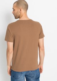 Tričko se srolovanými lemy, Slim Fit (2 ks), organická bavlna, RAINBOW
