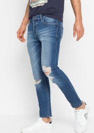 Strečové džíny ve zkrácené délce Slim Fit Straight, RAINBOW