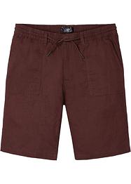 Bermudy ze lněné směsi, Regular Fit, bpc bonprix collection