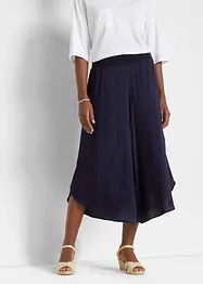 Kalhoty Culotte, délka k lýtkům, z udržitelné viskózy, bonprix