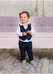 Baby košile+vesta+kalhoty (3dílná souprava), bpc bonprix collection