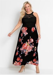 Letní šaty s květovým vzorem a krajkou, BODYFLIRT boutique