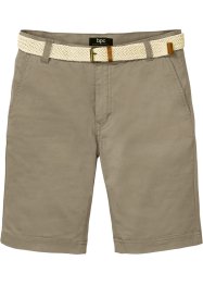 Strečové chino kalhoty s páskem, Regular Fit, bpc bonprix collection