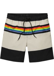 Plážové šortky Pride, Regular Fit, RAINBOW
