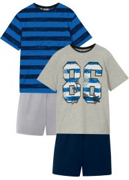 Chlapecké krátké pyžamo (4dílná souprava), bpc bonprix collection