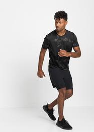 Dvouvrstvé joggingové šortky, bpc bonprix collection