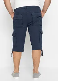 Dlouhé strečové bermudy s cargo kapsami, Regular Fit, bonprix