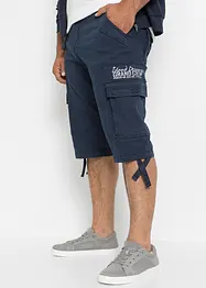 Dlouhé strečové bermudy s cargo kapsami, Regular Fit, bonprix