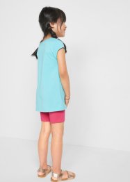 Dívčí tričko + krátké legíny (2dílná souprava), bpc bonprix collection