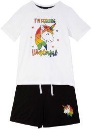 Dětské tričko + šortky Pride (2dílná souprava), bpc bonprix collection