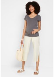 Široké těhotenské kalhoty z mušelínu, bpc bonprix collection