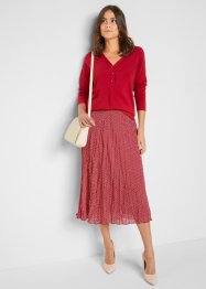 Šifonová sukně s minimalistickým potiskem, bpc selection