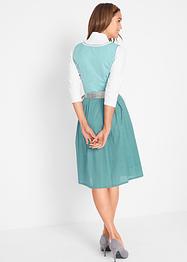 Dirndl s krajkovou zástěrou, ke kolenům (2dílná souprava), bpc bonprix collection
