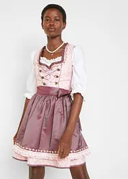 Dirndl se zástěrou, délka nad kolena (2dílná soupr.), bonprix