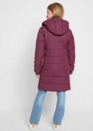 Prošívaný kabát s odnímatelnou kapucí, pro dívky, bpc bonprix collection