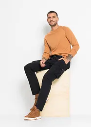 Cargo kalhoty Regular Fit z čisté bavlny, Straight, bonprix