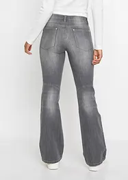Džíny Flared, Mid Waist, bonprix