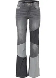 Džíny Flared, Mid Waist, bonprix