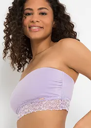 Bandeau podprsenka s organickou bavlnou (2 ks v balení), bonprix