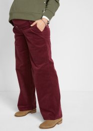 Těhotenské kalhoty Culotte ze strečového manšestru, bpc bonprix collection